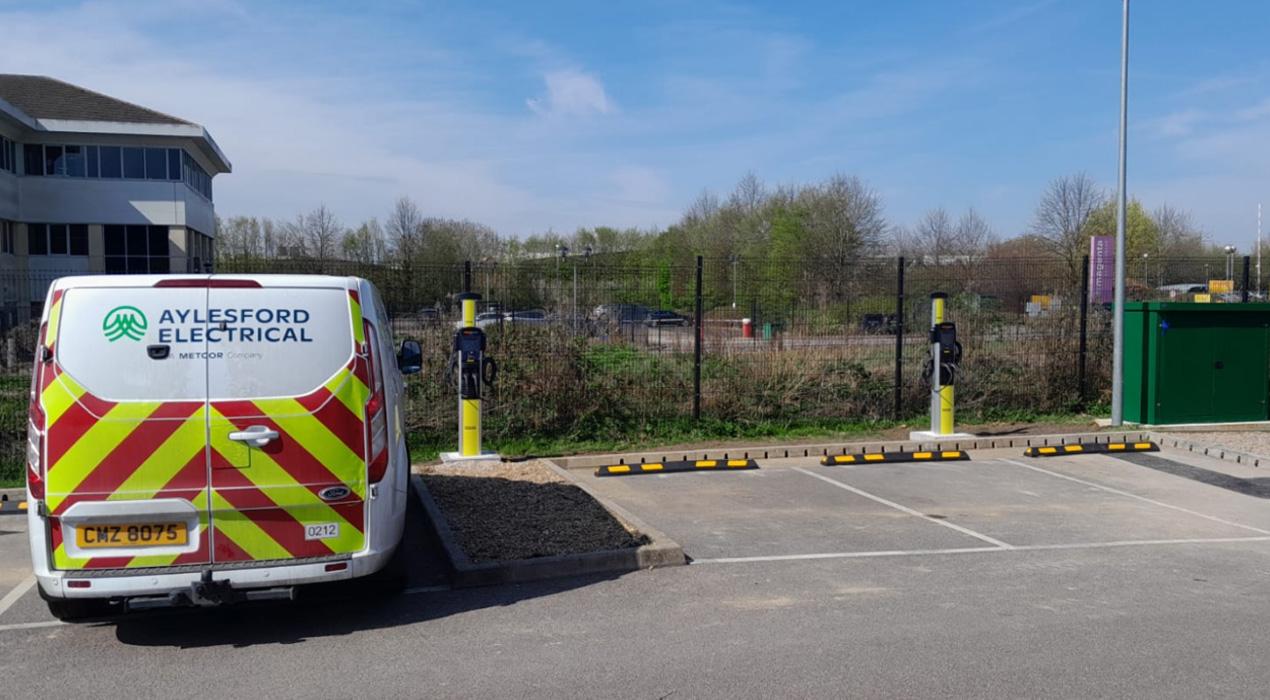 Scalable EV Charging Installation for a UK Headquarters | Case Studies | Metcor