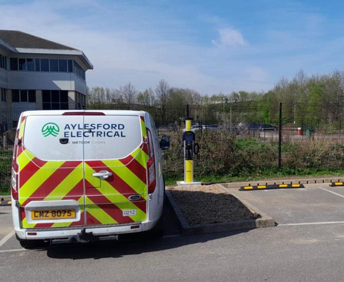 Scalable EV Charging Installation for a UK Headquarters | Case Studies | Metcor Scalable EV Charging Installation for a UK Headquarters | Case Studies | Metcor